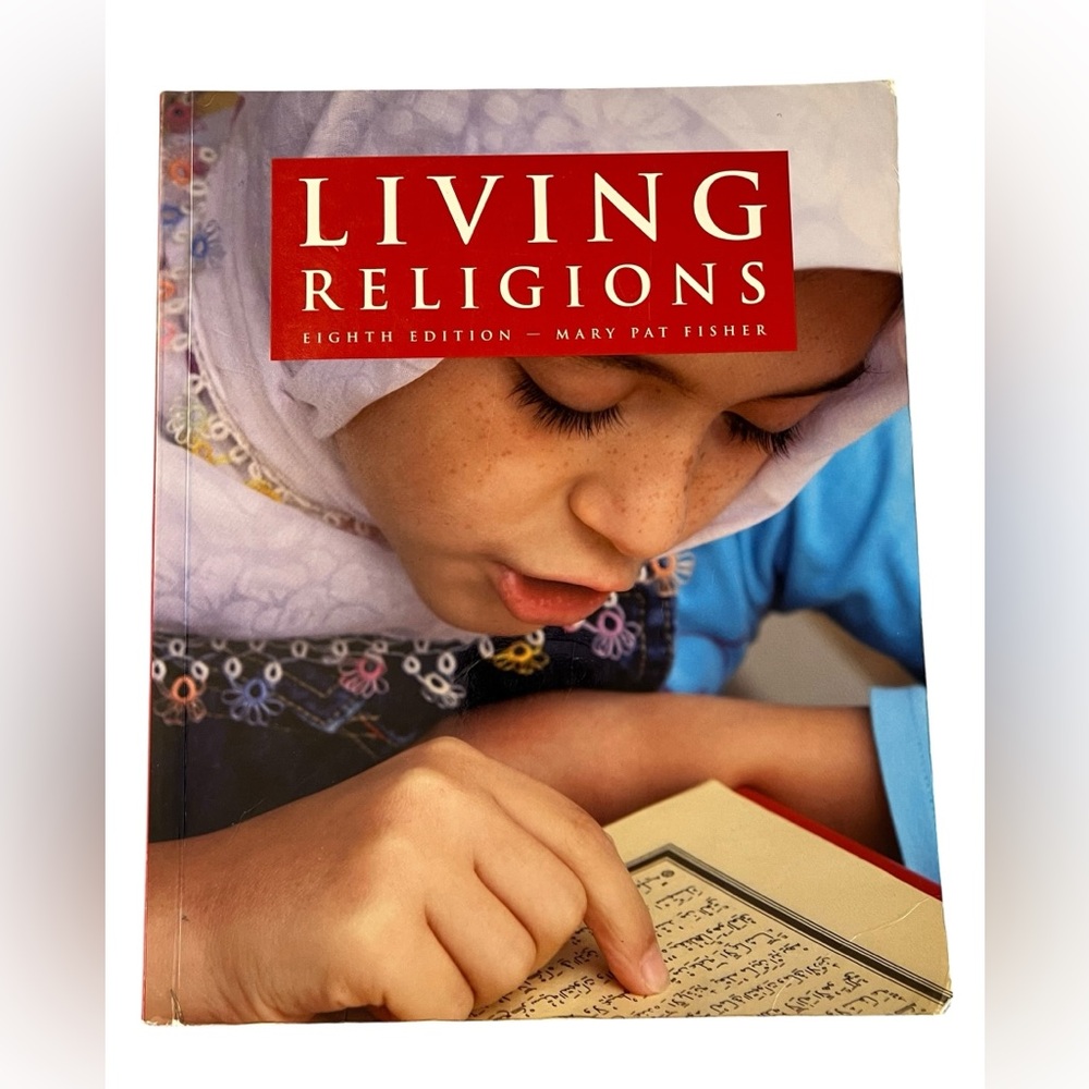 Living Religions Textbook - Red, White, Blue Cover